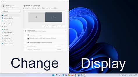 How To Change Primary Display On Windows 11 YouTube