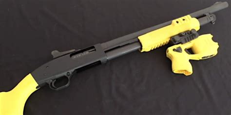 The X12 Taser Shotgun A Gun Experiment That Never Quite Took Off Outdoor Enthusiast Lifestyle