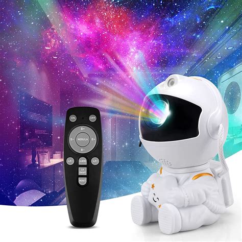 Djlla Astronaut Galaxy Projector Astronaut Light Projector Starry Sky