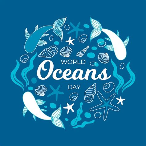 Premium Vector Flat Design World Oceans Day