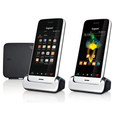 Gigaset SL930A Duo Téléphone fixe sans fil sous Android 4 0 4 Ice Cream