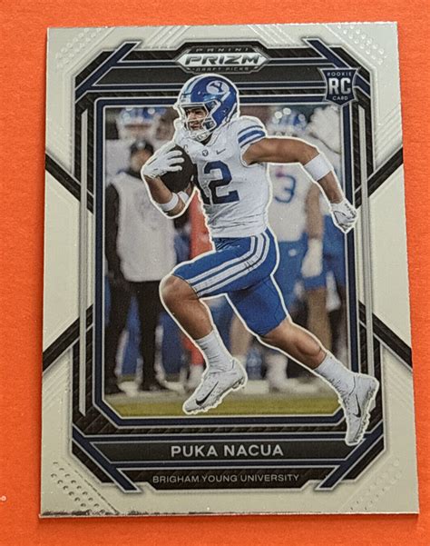 2023 Panini Prizm Draft Picks Football 197 Puka Nacua RC EBay