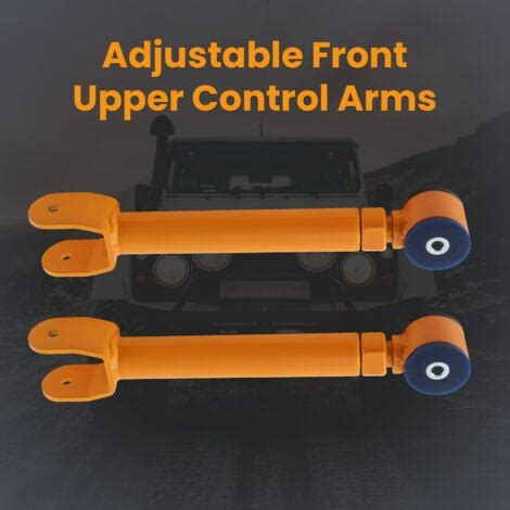 Suspension Adjustable Alignment Upper Control Arms For Jeep Cherokee XJ