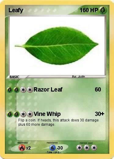 Pokémon Leafy 97 97 Razor Leaf My Pokemon Card