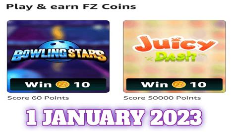 Amazon Play And Earn FZ Coins Quiz Answers Today 1 January 2023 Daily