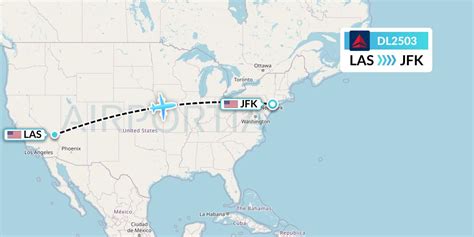 DL2503 Flight Status Delta Air Lines: Las Vegas to New York (DAL2503)