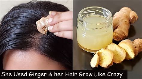 Apply Ginger Juice On Your Scalp To Regrow New Hair Thick Hair