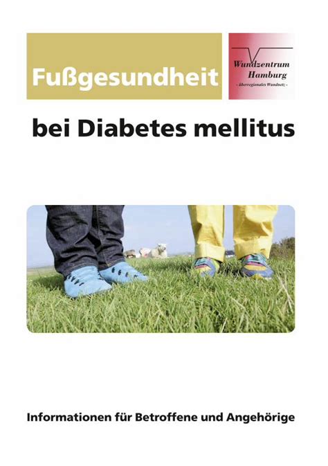 PDF Fußgesundheit bei Diabetes mellitus Diabetes mellitus entstehen