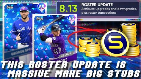 Make HUGE Stubs Roster UPDATE Predictions August 13 NEW Diamond