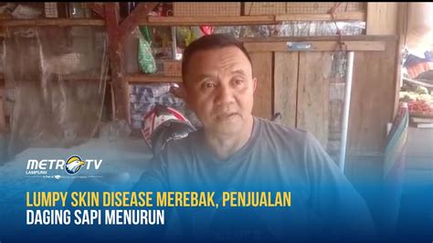 Lumpy Skin Disease Merebak Penjualan Daging Sapi Menurun Youtube