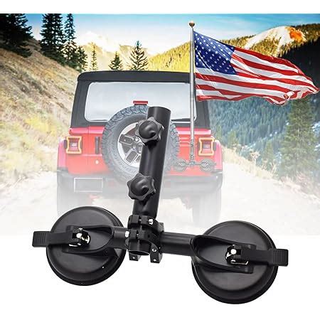 Amazon RCRBT Upgrade Universal Vehicle Flagpole Bracket Suction