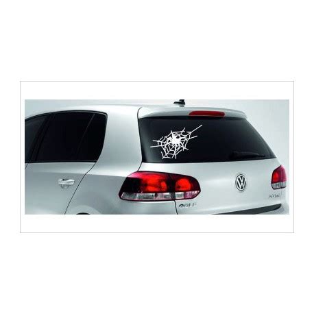 Spinne Spider Netz Aufkleber Tattoo Auto Car Style Tuning Heckscheibe