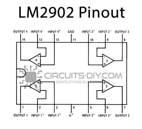 LM2902 Low Power Quad Operational Amplifier Datasheet