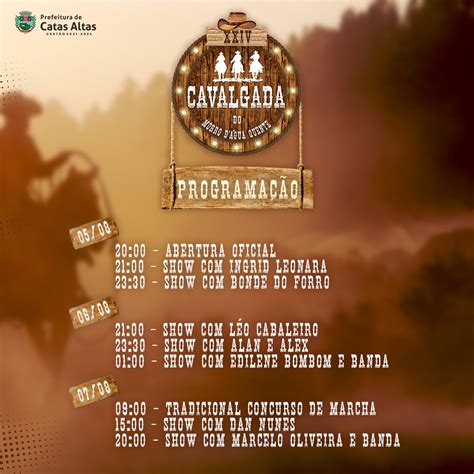 Portal Minas Gerais Eventos Xxiv Cavalgada De Catas Altas