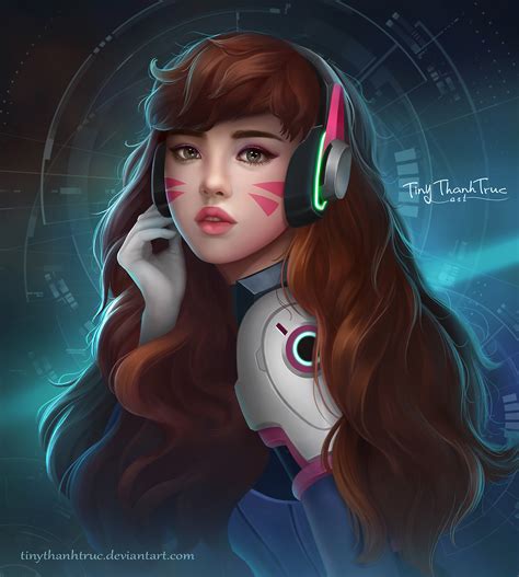 Hana Song Dva Portrait On Behance