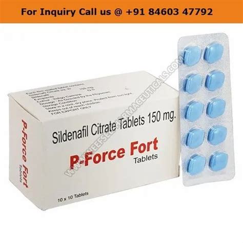 P Force Fort Tablets At Rs 10 Box Forte Tablets In Surat ID