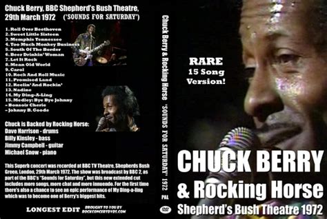 Chuck Berry 1972 Live At Bbc Theatre London Dvd Rock Concert Dvds