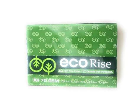 Eco Rise Printing Copy A4 Size JK Paper ECO TREE FRIENDLY 70 GSM 500