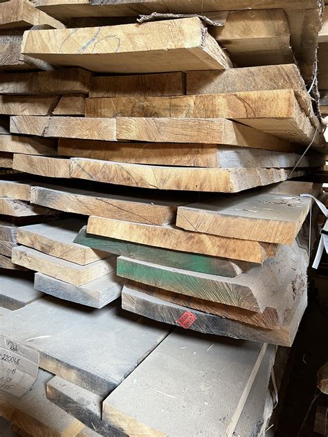 Waney Edge Oak Boards Cu Ft Mm Timports Timber