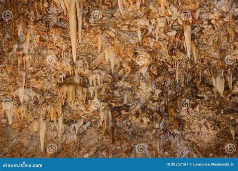 Barbados Harrison S Cave Thousands of Stalactites Stock Image - Image ...