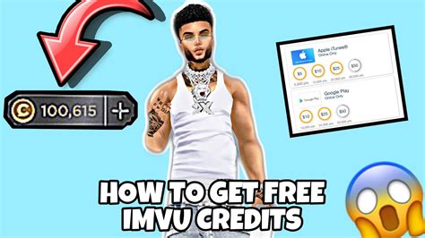 HOW TO GET FREE IMVU CREDITS ON IMVU 2020 100 LEGIT YouTube