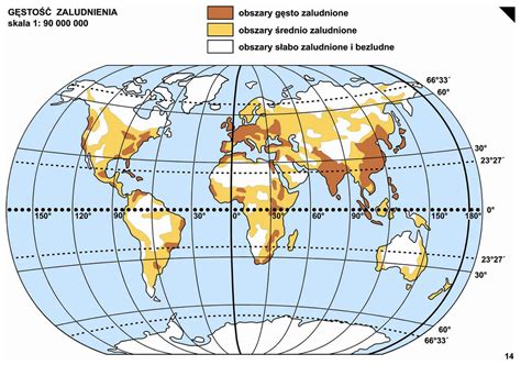 Blog Geografia W Szkole Materia Y Do Lekcji Rozmieszczenie Ludno Ci