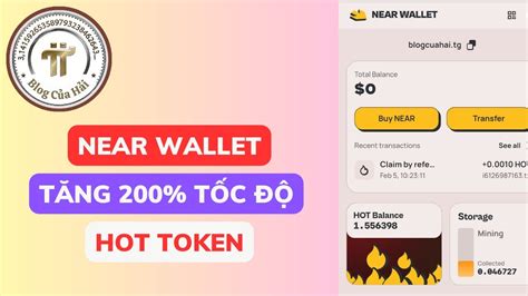 2 Cách Tăng Tốc Độ Khai Thác Hot Token Của Dự Án Near Wallet L Blog Của