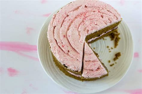 Matcha Cake With Raspberry Rose Cream Delicious Not Gorgeous