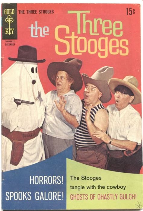 Three Stooges 41 1968 Slapstick Wacky Humor Photo Cover Gold Key