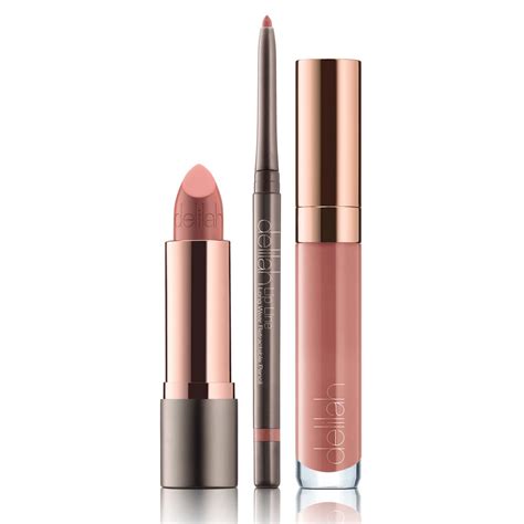 Nude Lip Wardrobe Delilah Make Up Beth Price Style