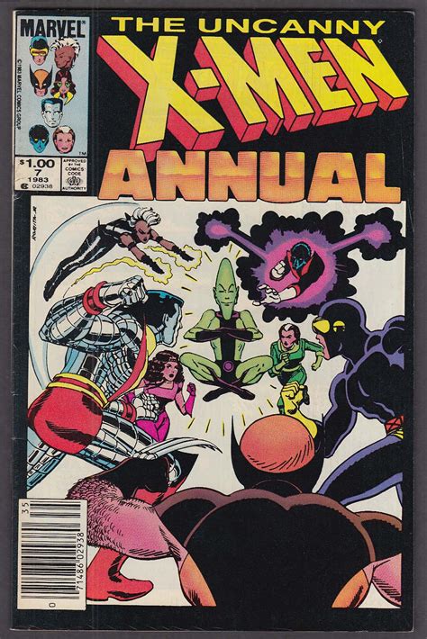 Uncanny X Men Annual Marvel Comic Book