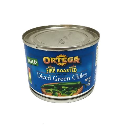 Ortega Fire Roasted Dice Green Chiles