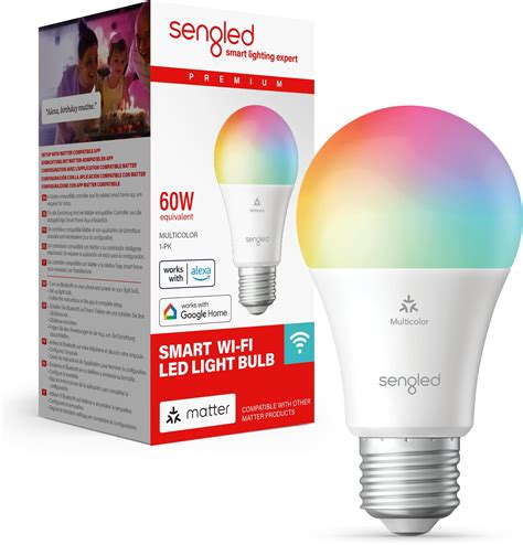 Sengled Led Smart Gl Hbirne E F R Matter Und Alexa Geeignet