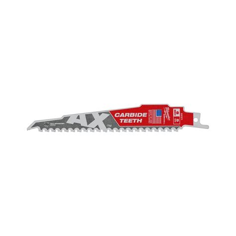 Полотно TСT AX (5 шт; 150 мм) для сабельной пилы Milwaukee 48005521 ...