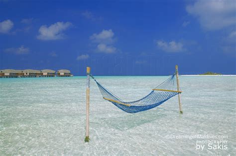 Photo Of The Day Water Villas Hammock Lagoon Desert Island