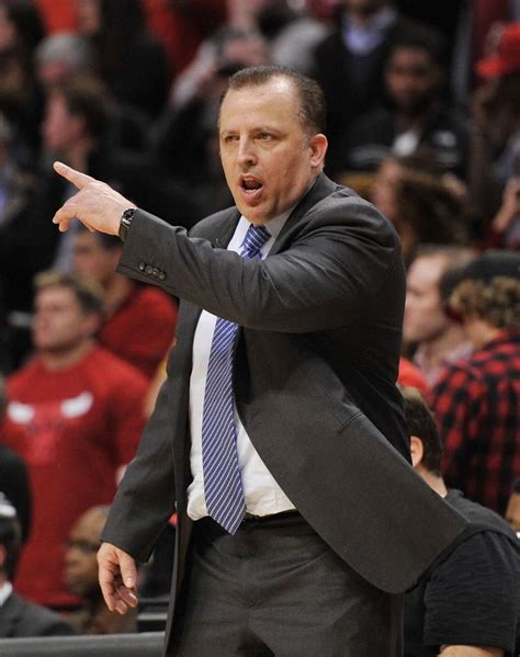 Tom Thibodeau. Chicago Bulls head coach. Legendary, a great coach ...