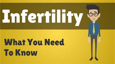 Infertility What You Need To Know Youtube