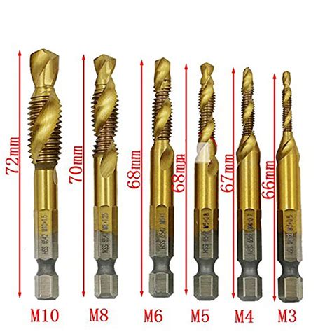 Brocas De Taladro De Mano HSS 4341 Tornillo De Rosca De Punto Espiral