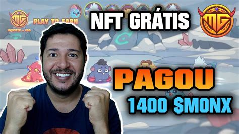 Nft Gratuito Mogwar Pagou Monx Clame Seus Tokens Agora