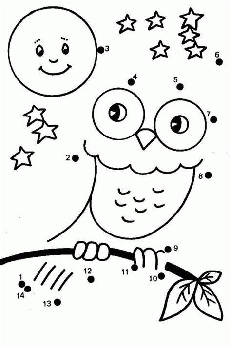 Easy Dot To Dot Printables