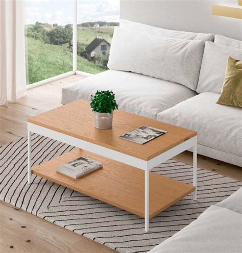 Mesa De Centro Elevable Kendra Muebles Trimobel