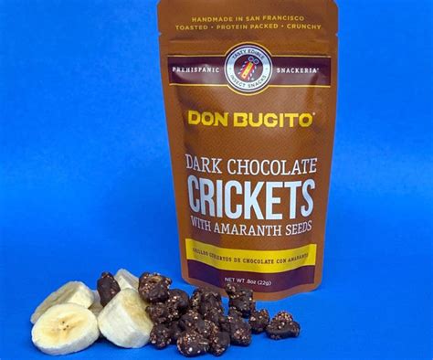 Dark Chocolate Covered Crickets