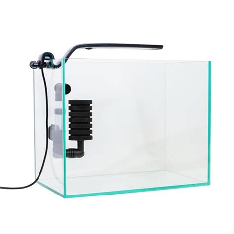 JBJ JBJ 4 Gallon Nano Cube Rimless Tank With Filter And LED