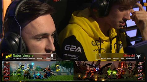 Natus Vincere Vs Mineski Game 1 PGL Open Bucharest Day 2 YouTube