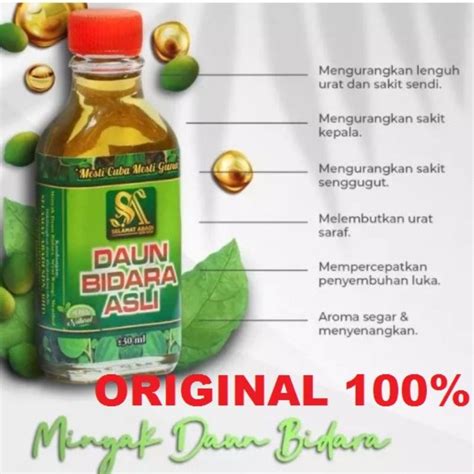 MINYAK BIDARA ASLI RUQYAH ORIGINAL Shopee Malaysia