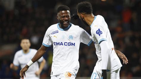 Ligue 1 Résultat de Lorient OM 2 4 Marseille enchaîne