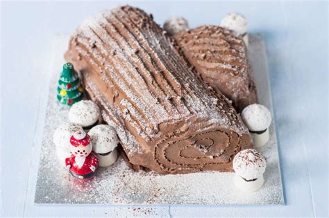 French Chocolate Buche De Noel Yule Log Recipe