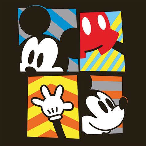 Mickey Mouse Framed Canvas Print The Art Group