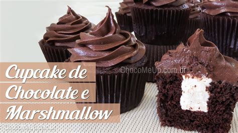 Cupcake De Chocolate E Marshmallow Receita Receitas Mais F Ceis Do