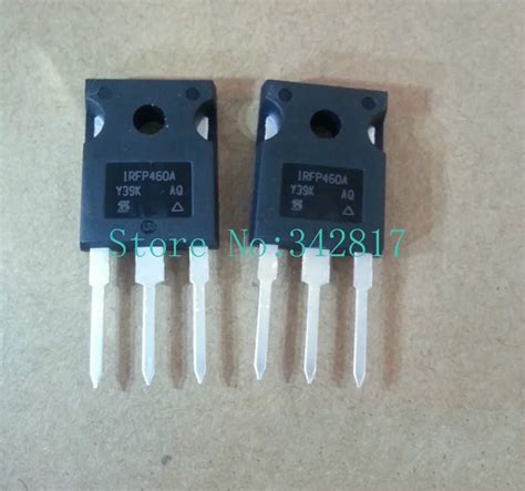 Irfp460 Irfp460a Mosfet N Ch 500v 20a To 247ac 10pcs In Transistors From Electronic Components